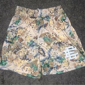 Eric Emanuel Leaf Camo Athletic Shorts